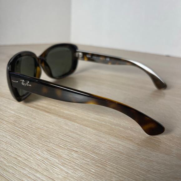 Ray-Ban JACKIE OHH RB4101 710 Cat Eye Tortoise Italy FRAMES ONLY 58-17-135 - Picture 7 of 8